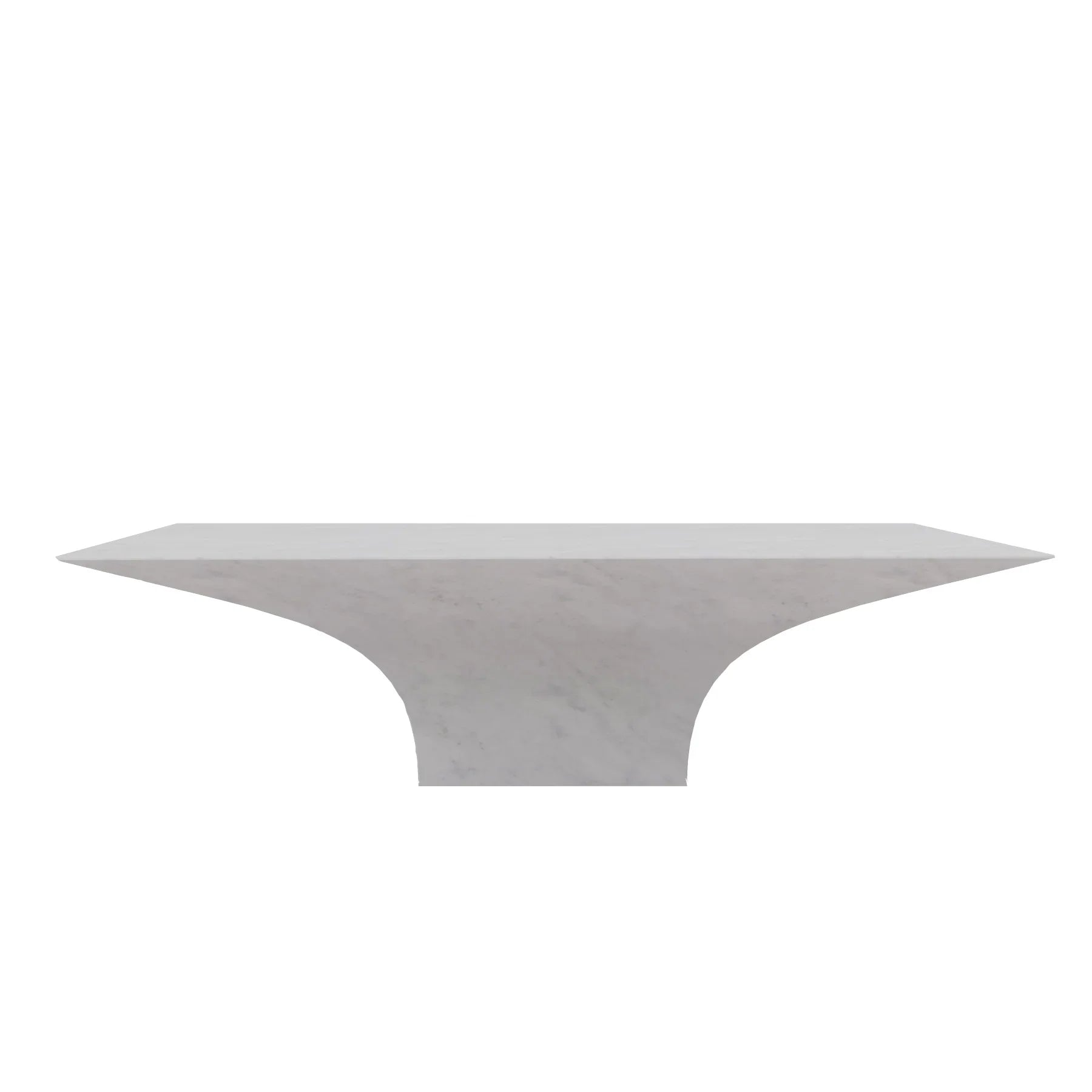 White Carrara Marble Table - Modern Italian Marble Designer Furniture