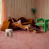 Brown Velvet Sofa, Bold Contemporary Designer Furniture