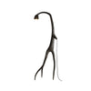 Black Contemporary Floor Lamp - Organic Bionic Design