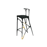 INK Blackened Brass Bar Stool, Designer Furniture in Dubai