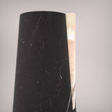 Black Marquina Marble Vase - Italian Designer Furniture & Decor Dubai