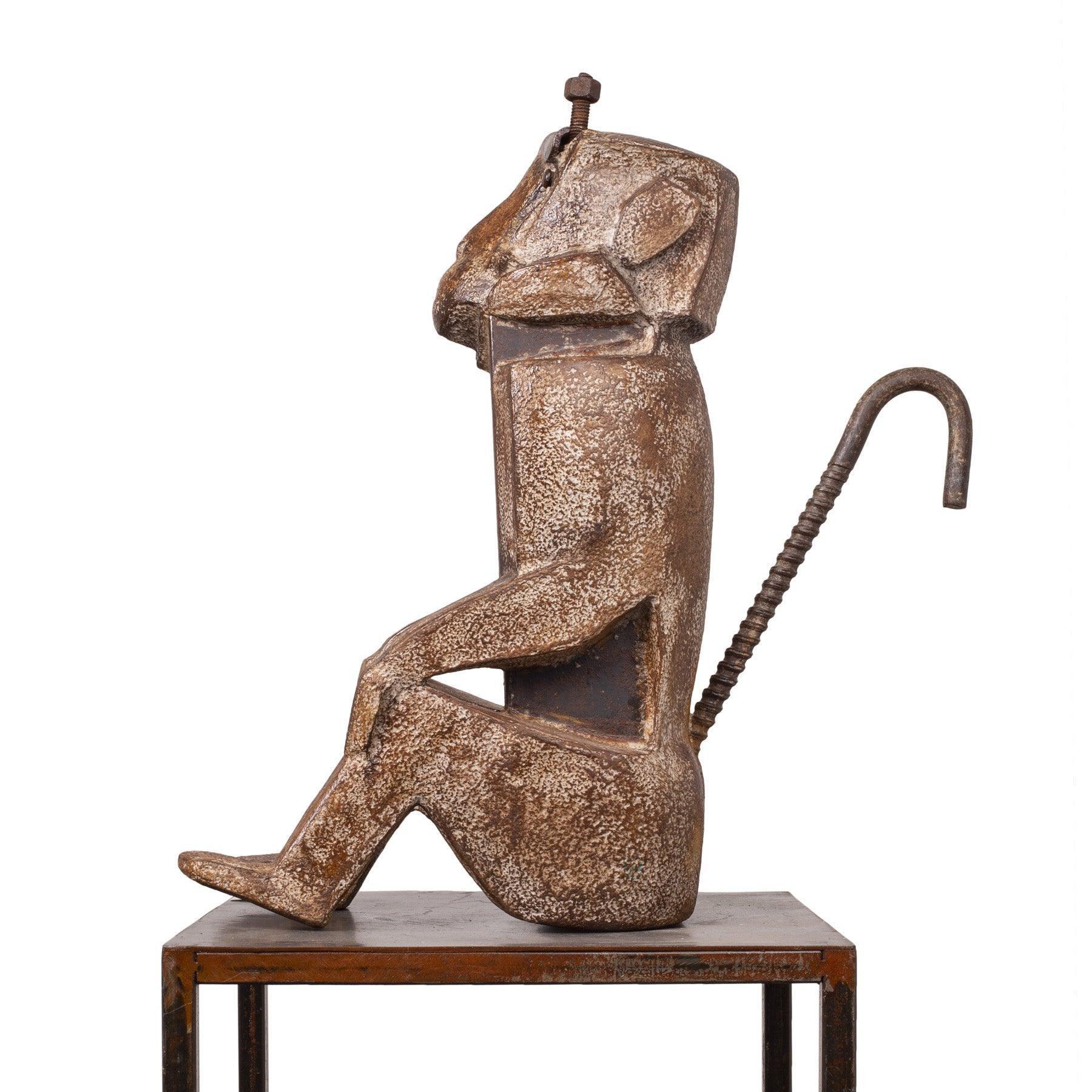 Mixed Media Sculpture - 21st Century Myths Monkey Sculptures By Roxana Fazeli in Dubai