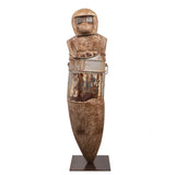 Mixed Media Sculpture - Recycled Art 21st Century Myths Monkey Series by Roxana Fazeli in Dubai