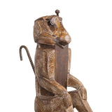 Mixed Media Sculpture - 21st Century Myths Monkey Sculptures By Roxana Fazeli in Dubai