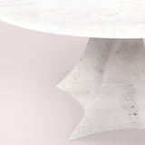 Round Travertine Table - Modern Italian Marble Designer Furniture