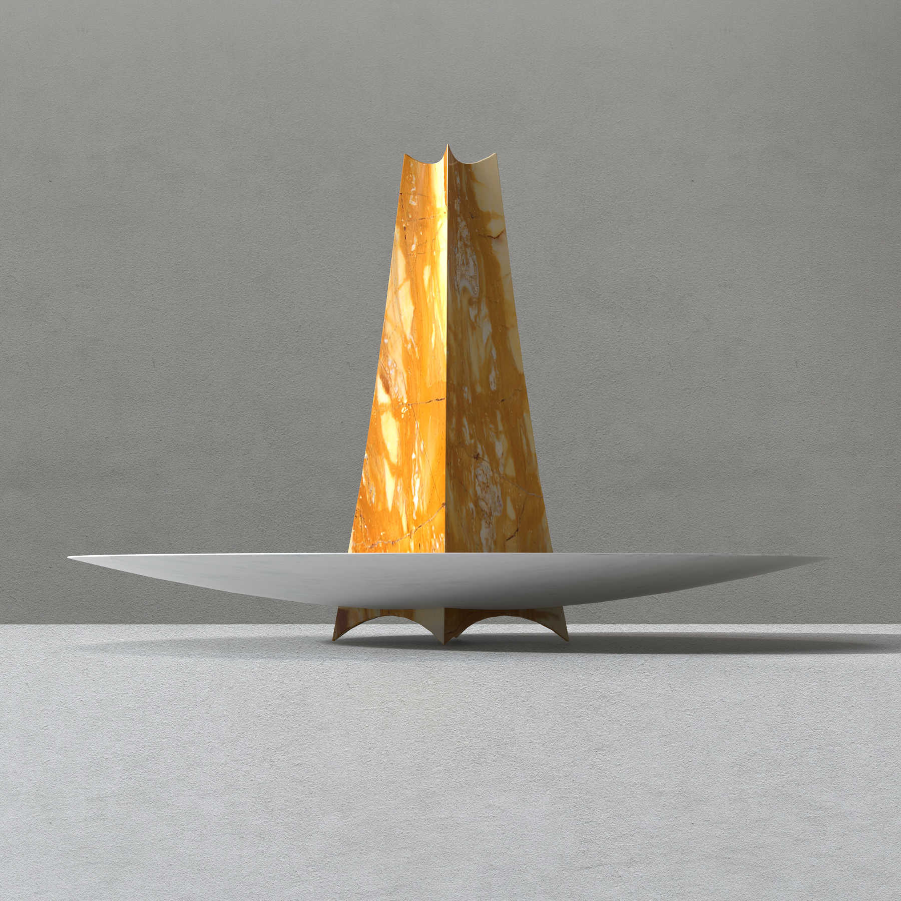 Marble Centerpiece - Italian Designer Furniture, Decor & Tableware
