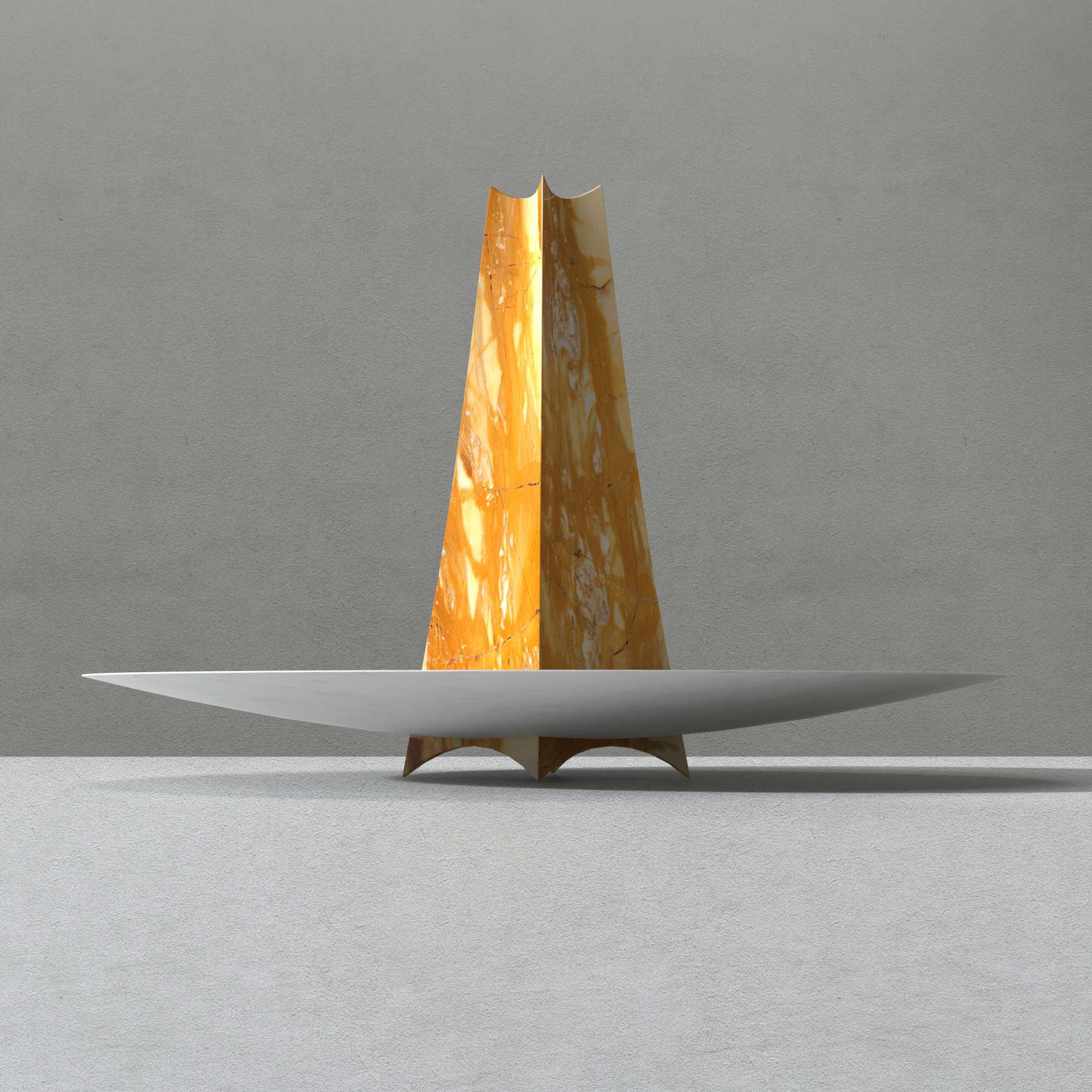 Marble Centerpiece - Italian Designer Furniture, Decor & Tableware
