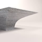 Rectangular Travertine Table - Italian Travertine Designer Furniture