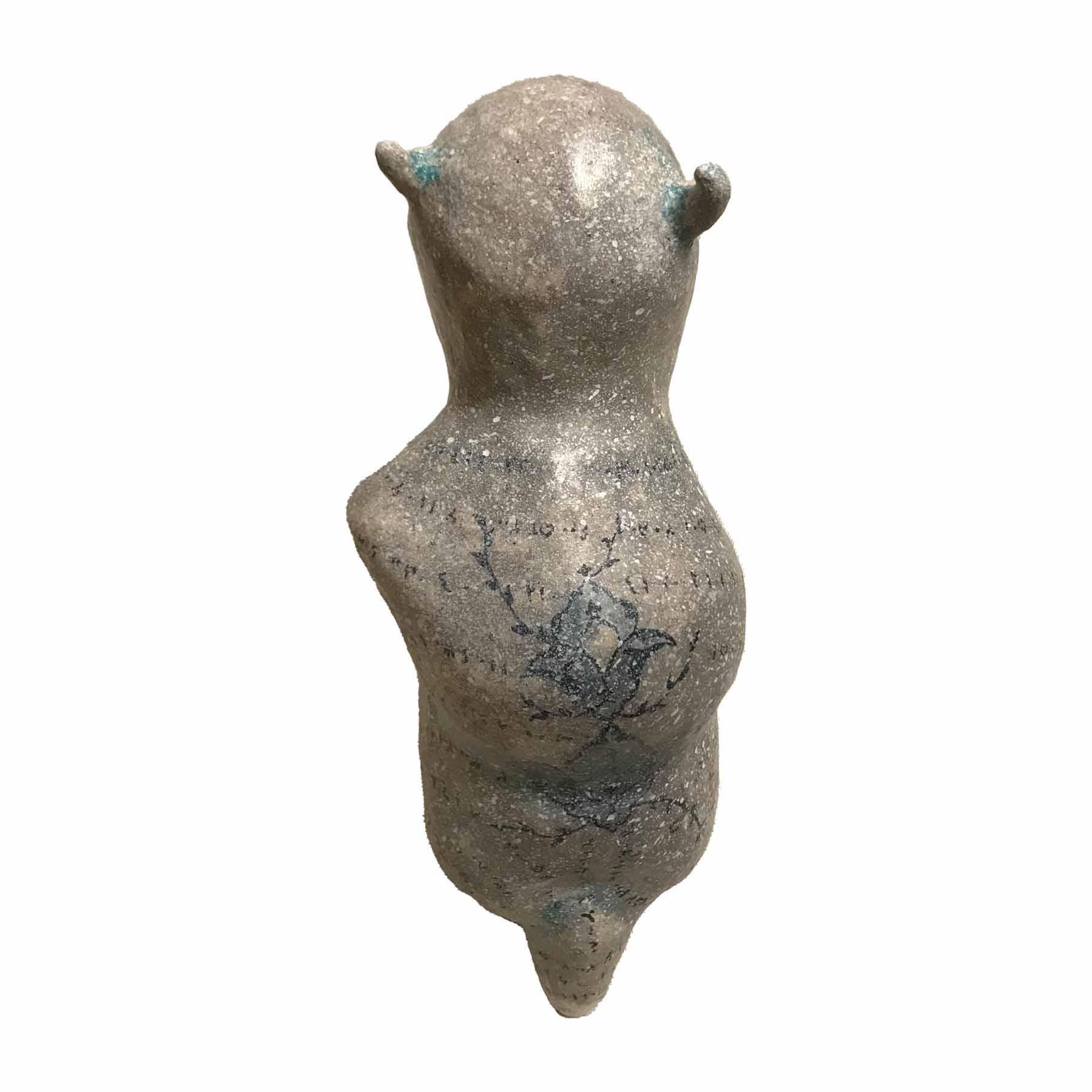 Haa Paper Mache Sculpture - Mixed Media Statues & Artworks By Leyla Shoghi Dubai