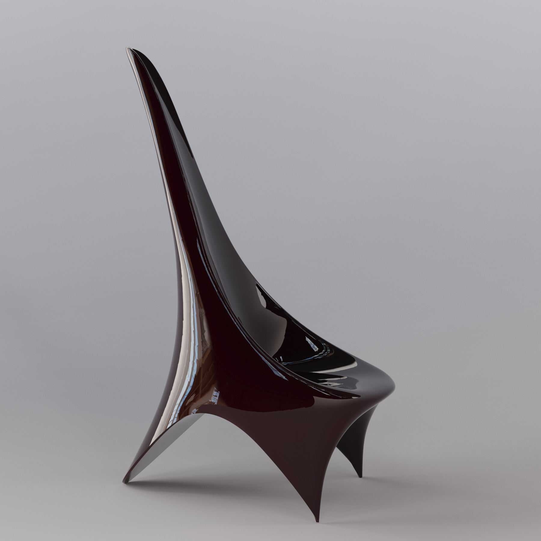 NYX Lounge Chair Burgundy - Collectible Designer Furniture & Decor in Dubai