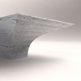 Rectangular Travertine Table - Italian Travertine Designer Furniture