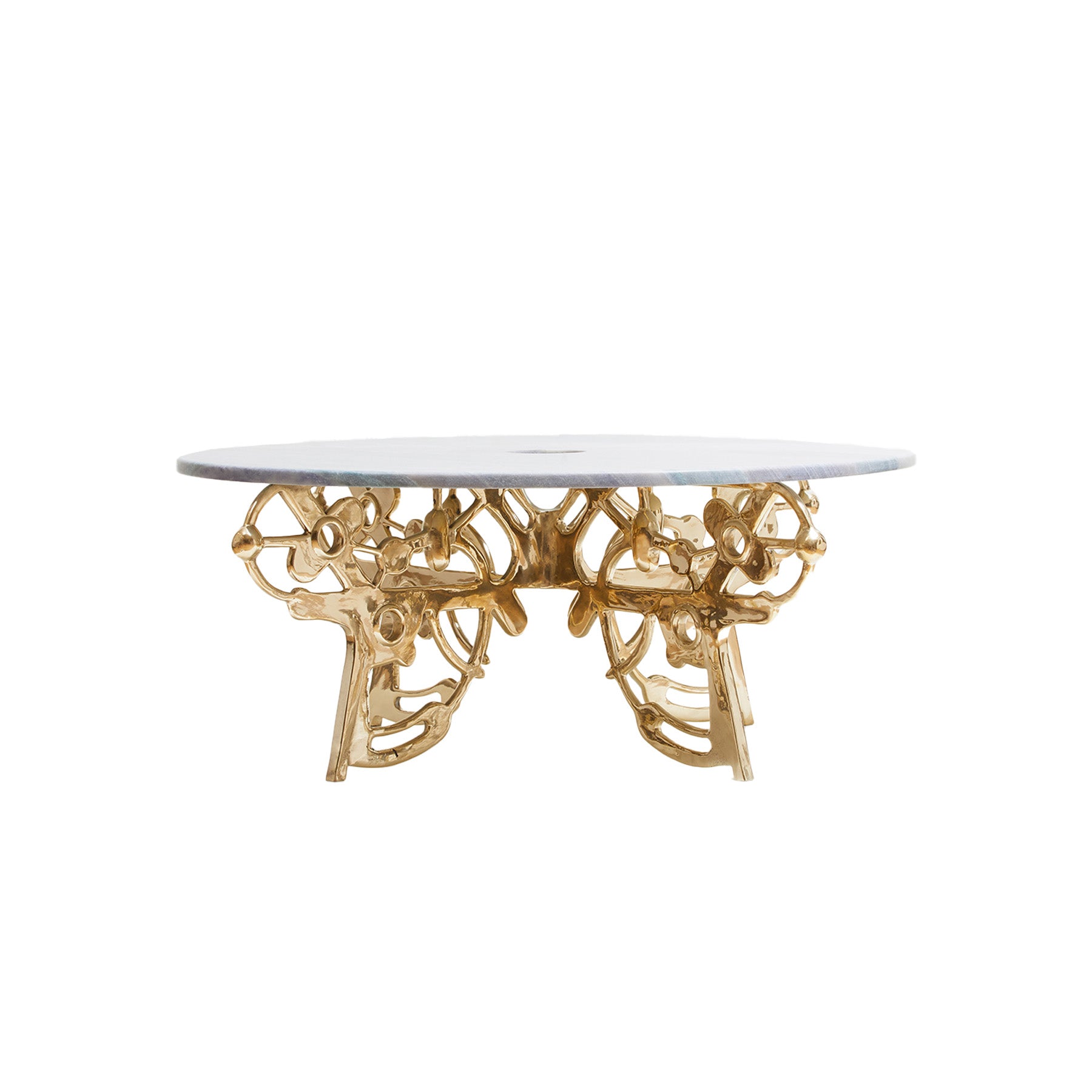 Golden Key Brass Coffee Table, Designer Furniture in Dubai