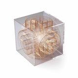 Memory Mixed Media Cubic Pins Sculpture by Diana Beltran