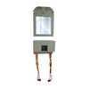 Long Legs Sculptural Dresser, Artistic Modern Wood & Mirror Accent Furniture Dubai