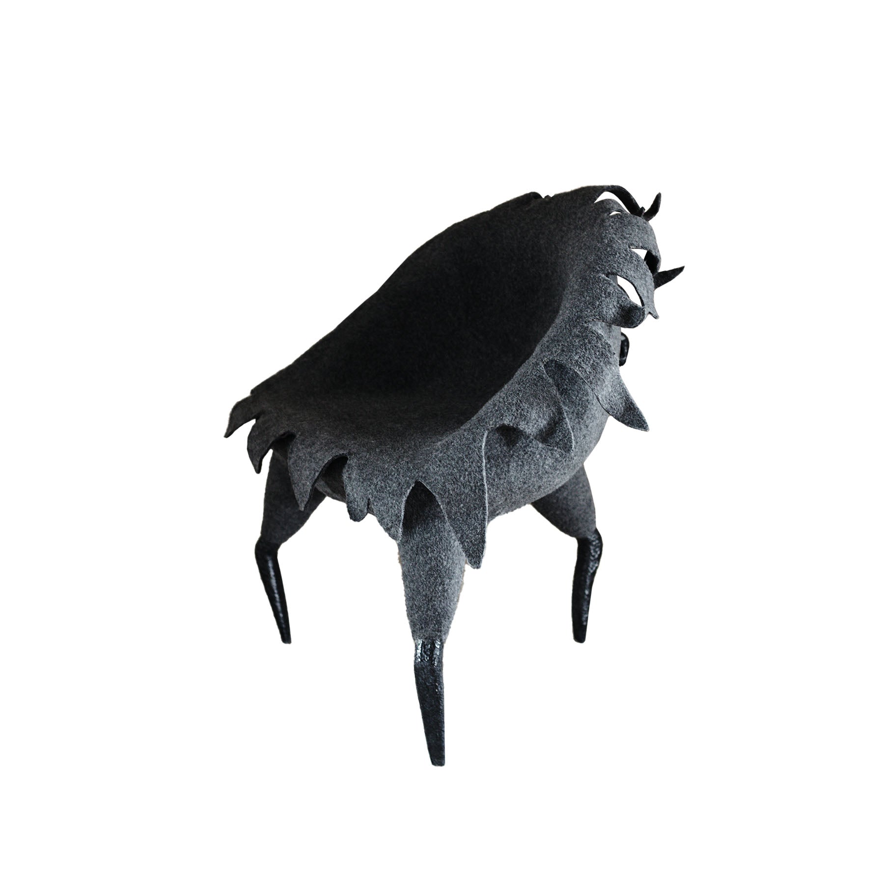 Trinog Contemporary Armchair, Organic Bionic Design By Pavel Vishnevsky