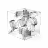 Intuition Mixed Media Cubic Pins Sculpture by Diana Beltran