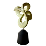 Glory Mixed Media Sculpture, Contemporary Clay Statues By Gabriel Rivera