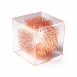Tesseract Mixed Media Cubic Pins Sculpture by Diana Beltran