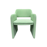 Aquamarine Velvet Dining Chair, Contemporary Furniture Designs