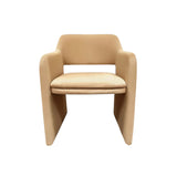 Beige Velvet Dining Chair, Contemporary Furniture Designs