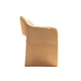 Beige Velvet Dining Chair, Contemporary Furniture Designs