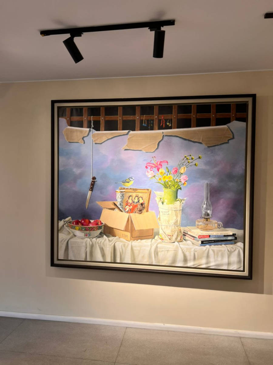 Untitled Acrylic On Canvas Painting