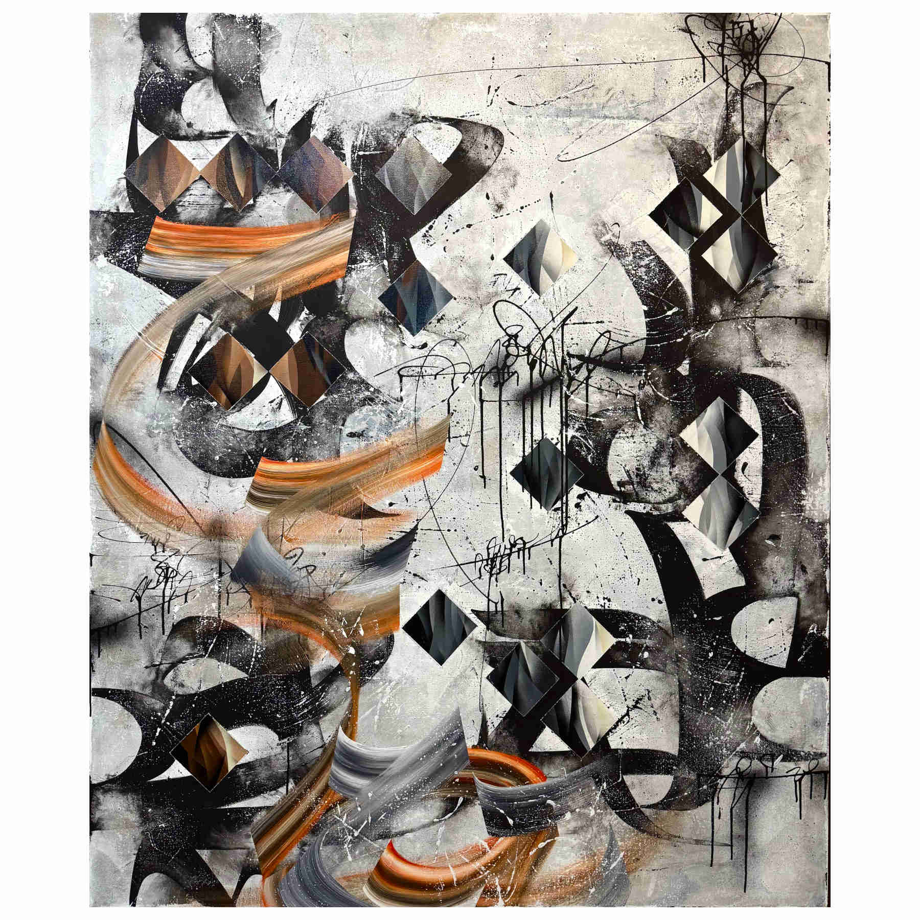 Calligraphy Painting & Contemporary Visual Arts by Babak Rashvand