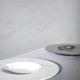 White Carrara Marble Platter - Modern Italian Designer Tableware