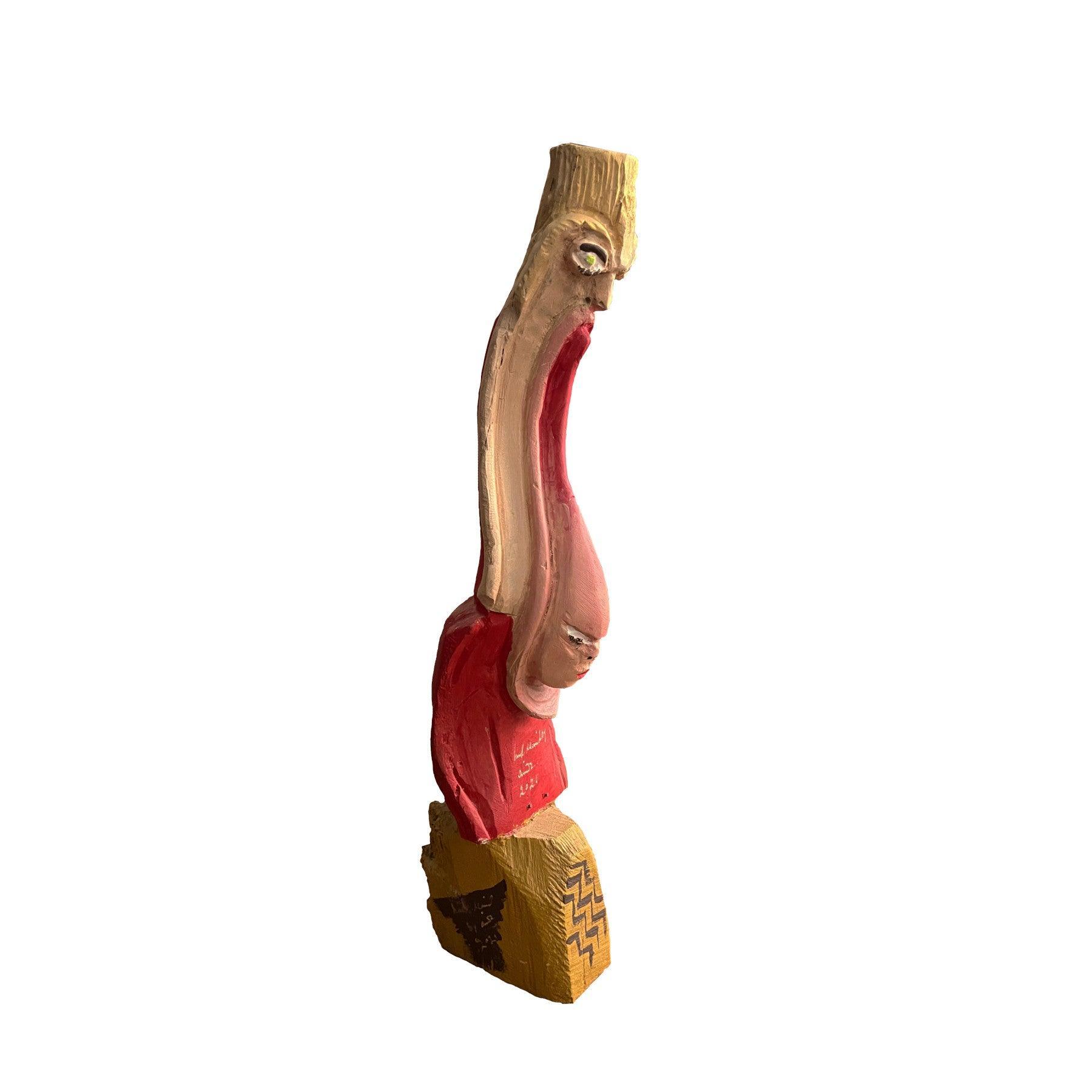 Wood Sculpture - Contemporary Wooden Statues & Artworks By Amir Kamand in Dubai
