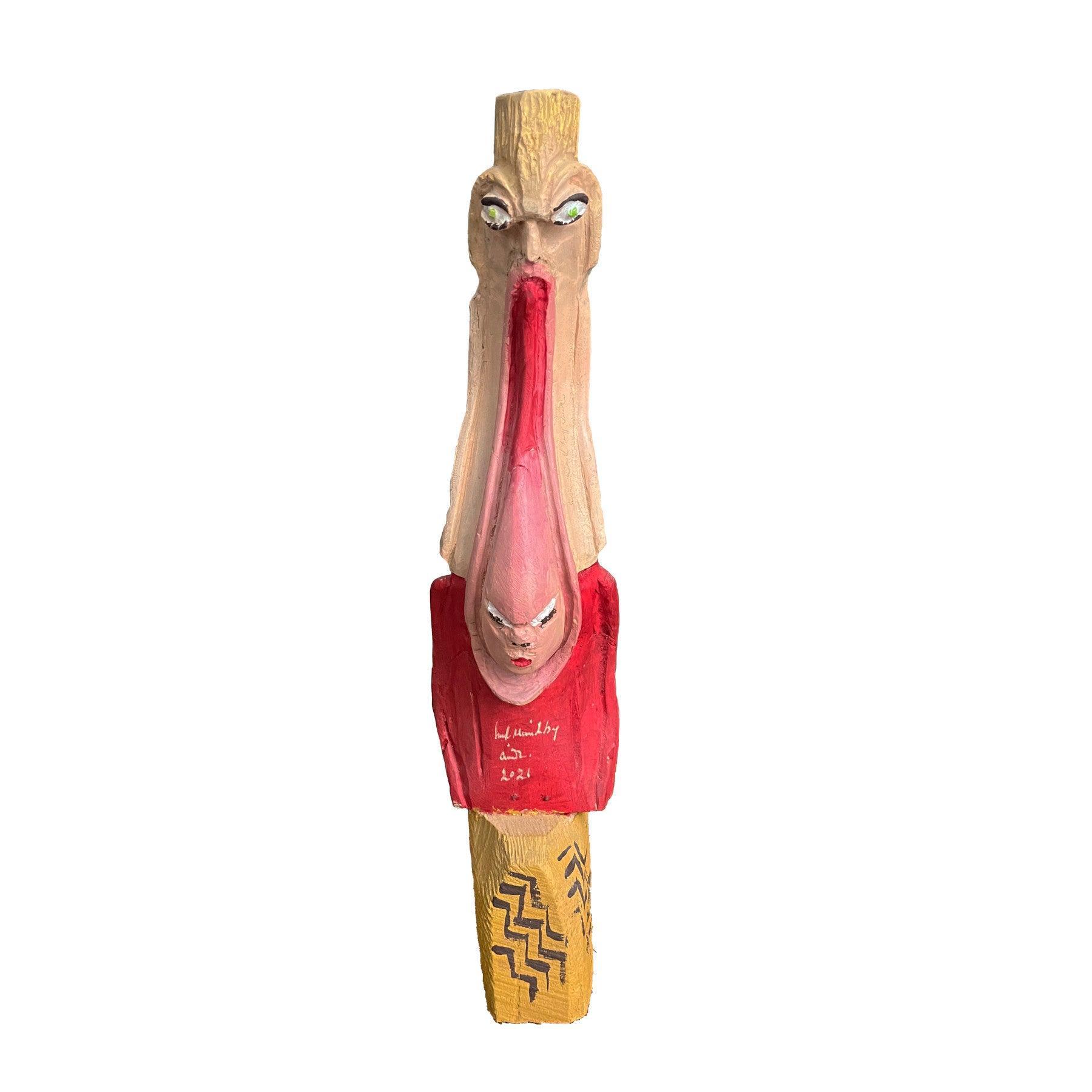Wood Sculpture - Contemporary Wooden Statues & Artworks By Amir Kamand in Dubai