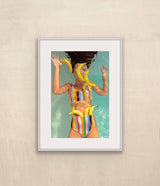 Aqva Stripes Digital Photography Artworks By Carla Sutera Sardo in Dubai