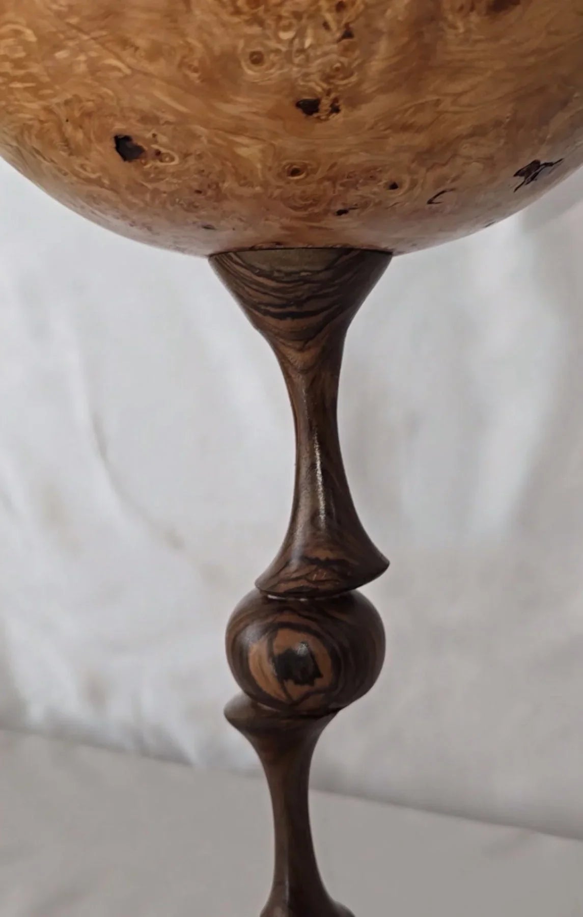 Grandeur Contemporary Wood Sculpture By Ahmad Tourani Sama