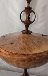 Grandeur Contemporary Wood Sculpture By Ahmad Tourani Sama