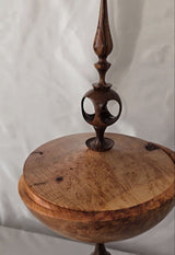 Grandeur Contemporary Wood Sculpture By Ahmad Tourani Sama