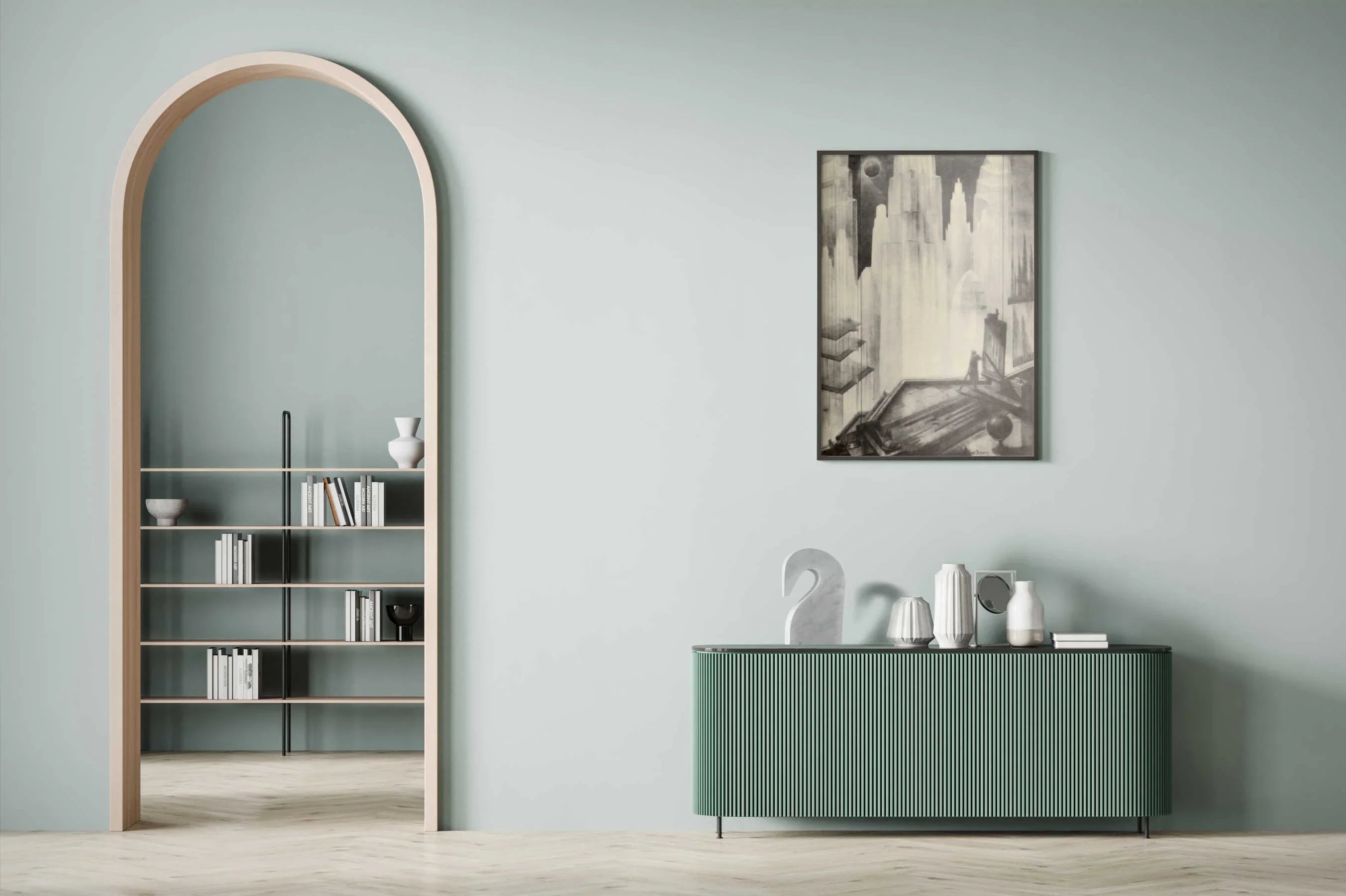 Carrara Marble Horse Sculpture, Italian Designer Furniture & Decor in Dubai