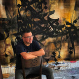 Calligraphy Painting, Contemporary The Hennessy Series by Babak Rashvand in Dubai