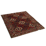 Nomadic Bakhtiari Persian Carpet 160x196cm, Handmade Tribal Rugs in Dubai