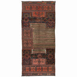 Khoor Bakhtiari Persian Kilim Carpet 110x293, Handmade Tribal Rugs in Dubai