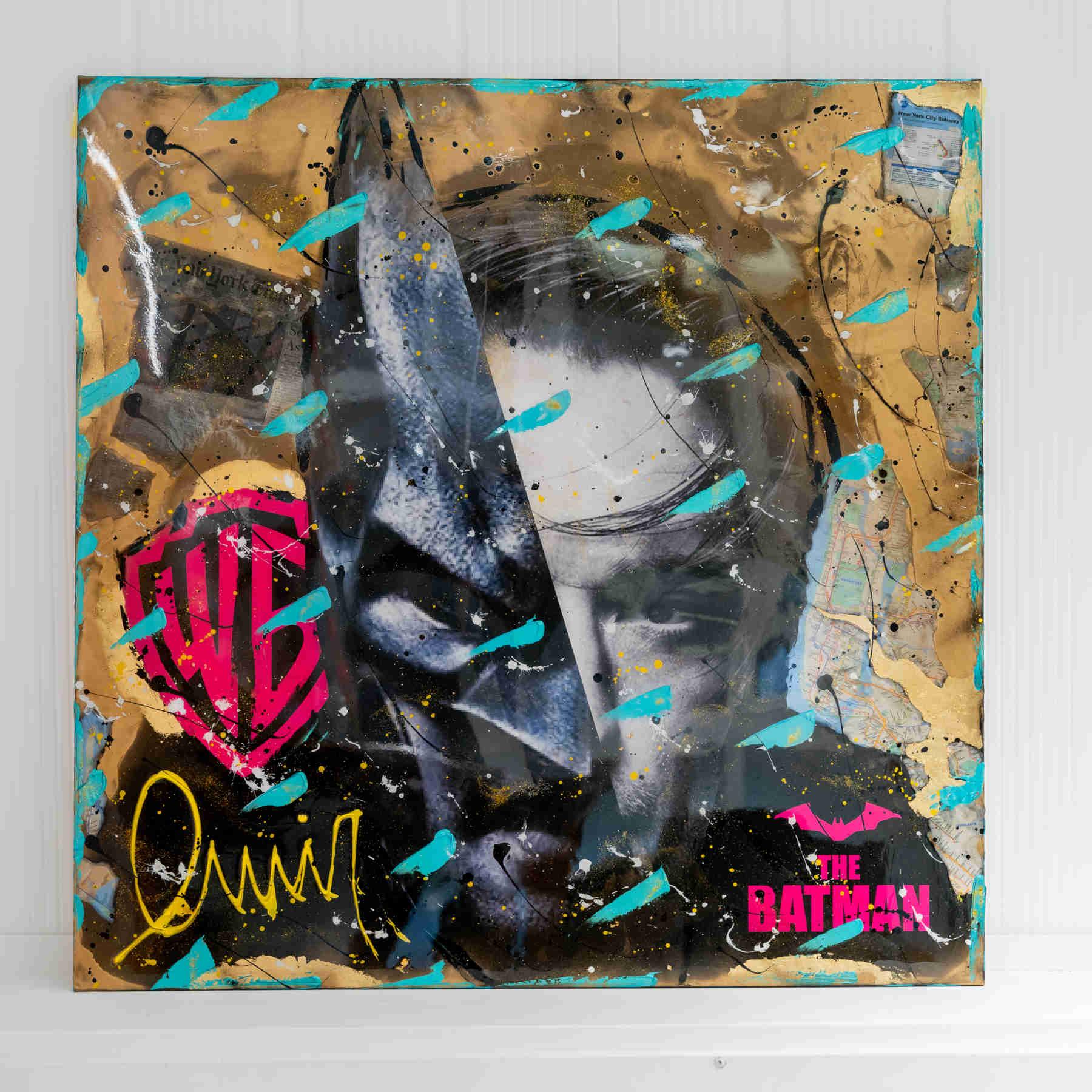 Batman - Contemporary Pop Art Painting & Visual Arts in Dubai