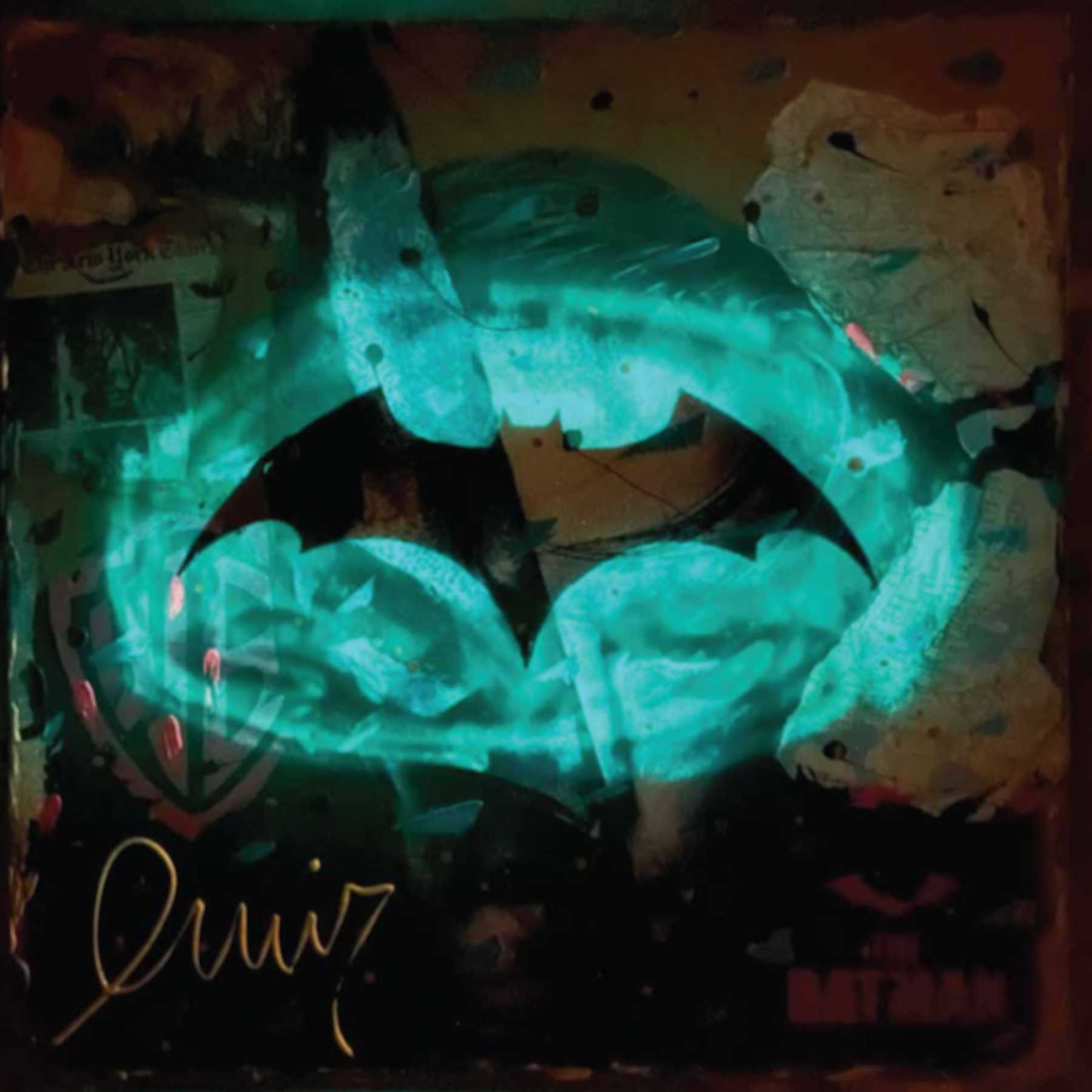 Batman - Contemporary Pop Art Painting & Visual Arts in Dubai