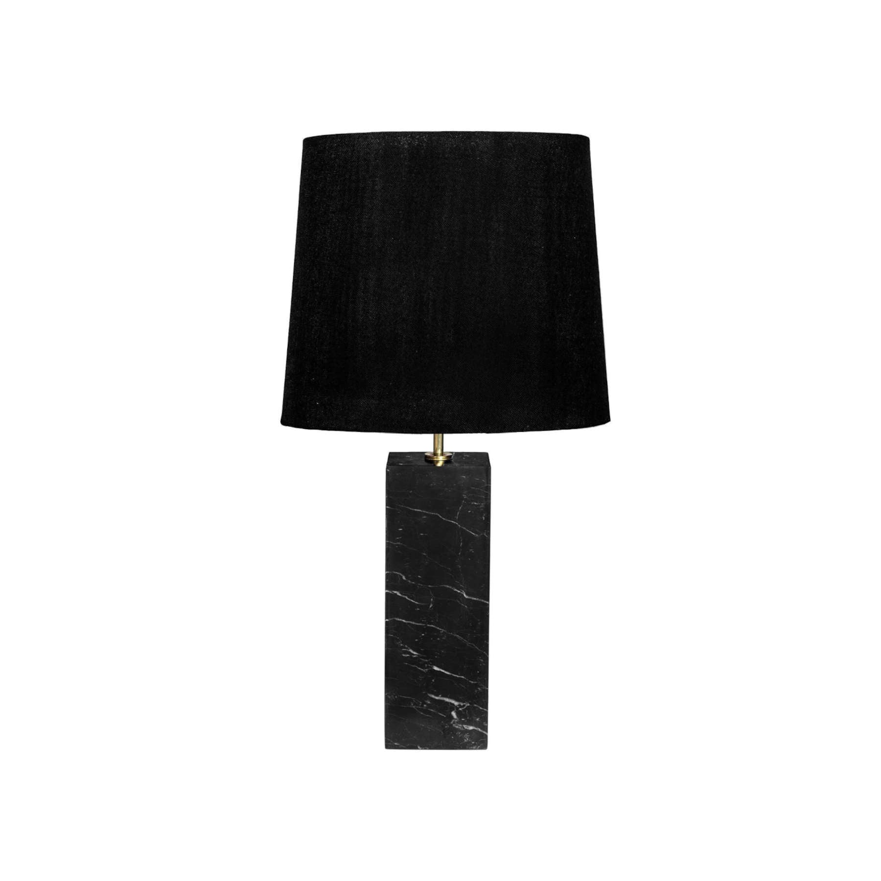 Black Marble Table Lamp - Modern Designer Furniture & Decor in Dubai