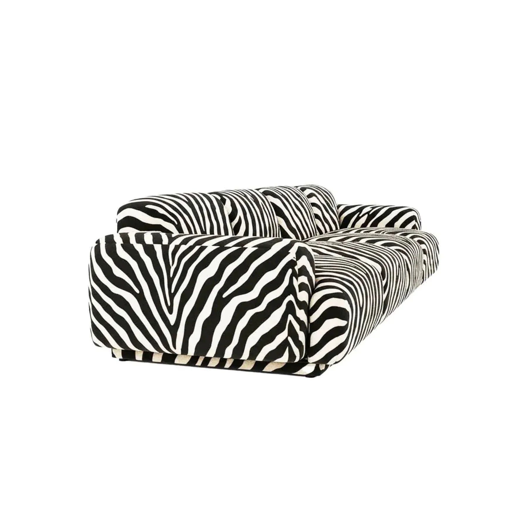Modular Zebra Print Sofa, Contemporary Designer Furniture