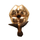 Kiss Series & Bird Bronze Sculpture, Modern Decorative Artworks By Sara Rahanjam