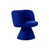 Blue Velvet Dining Chair, Contemporary Furniture Designs