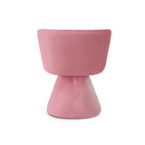 Pink Velvet Dining Chair, Contemporary Furniture Designs