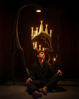 SVECHA Gothic Candelabra Floor Lamp