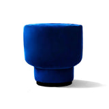 Blue Velvet Accent Chair, Contemporary Furniture Designs