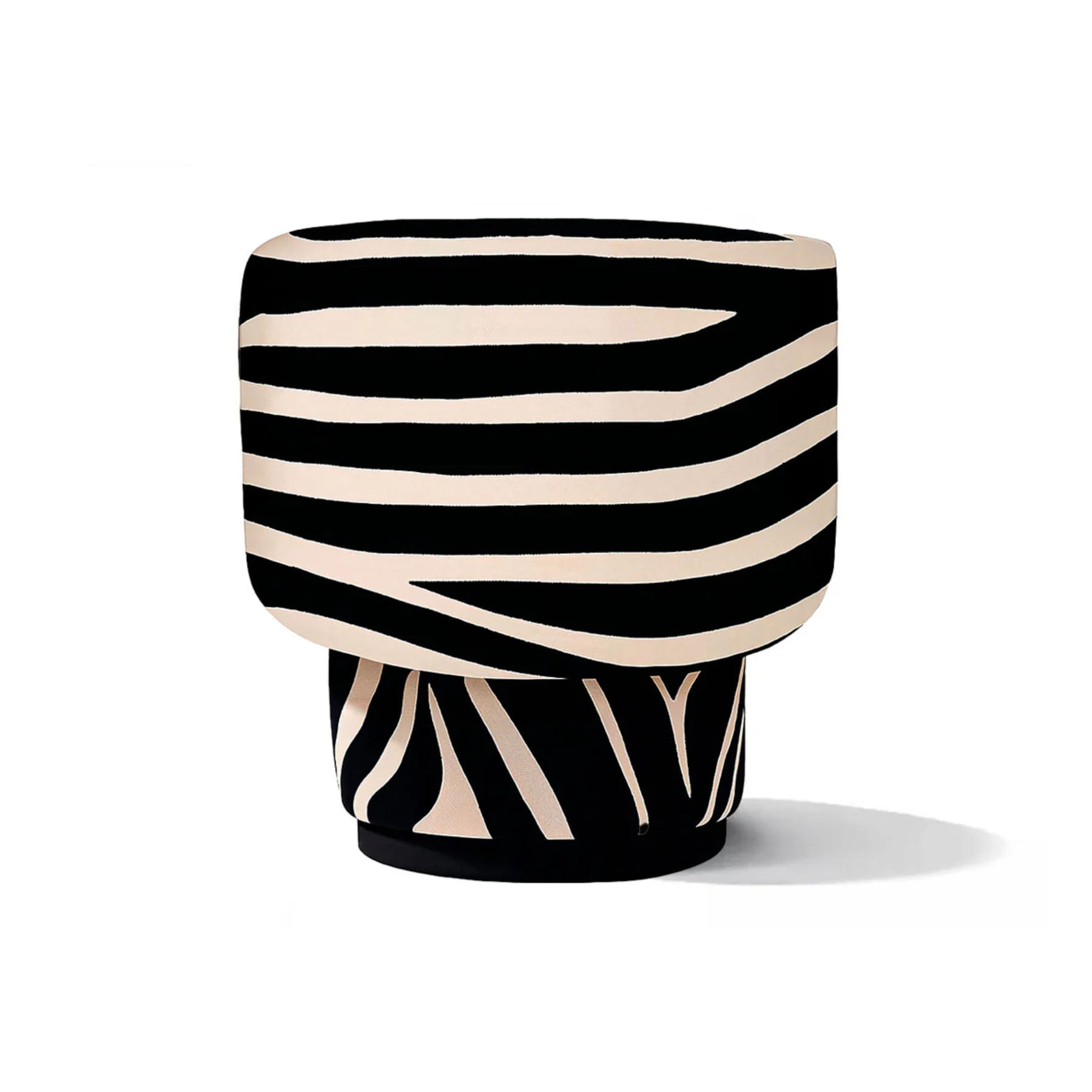 Zebra Print Accent Chair, Contemporary Furniture Designs By Moanne