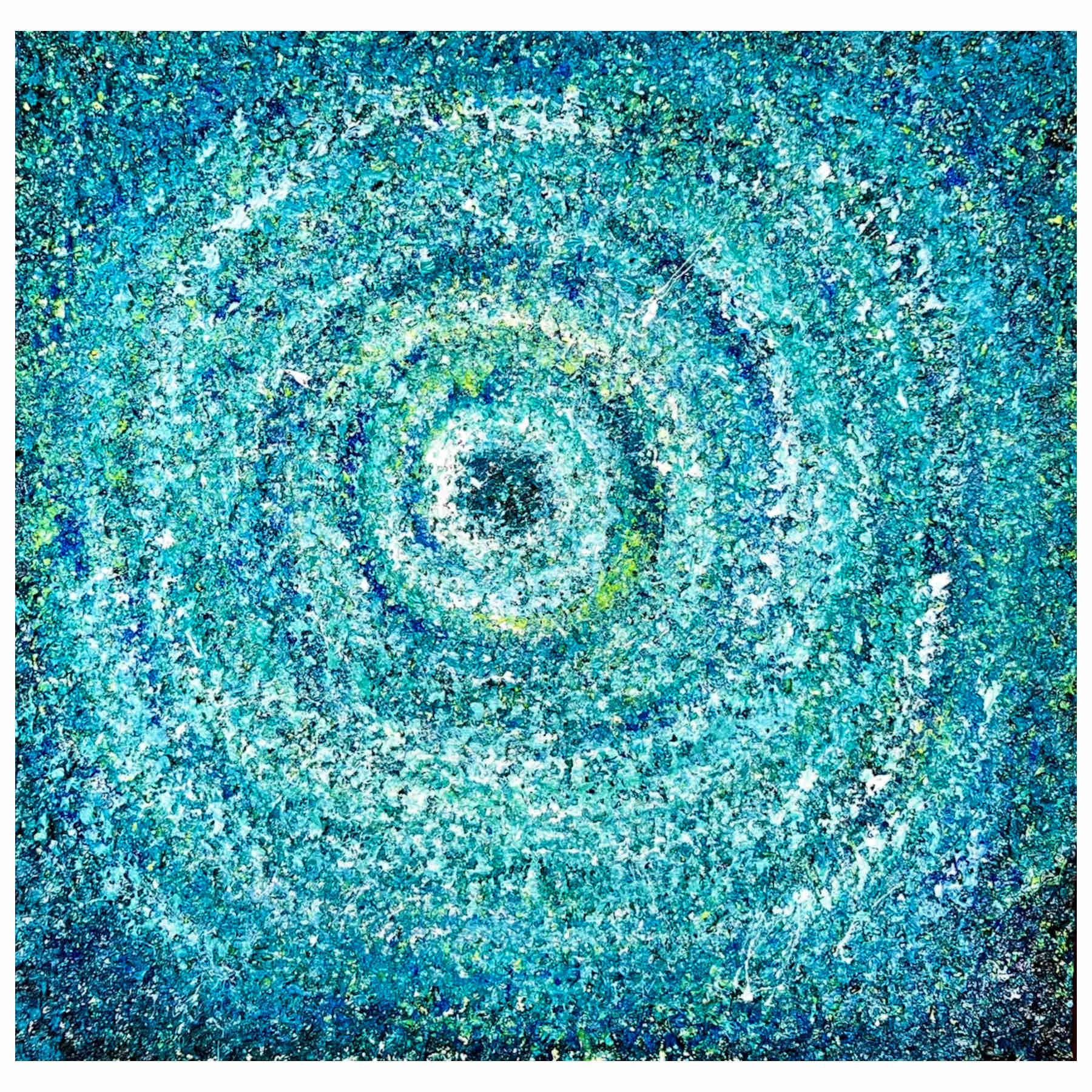 Celestial Dreams Acrylic Painting By Rawia Zantout