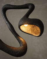 ROSTOK Black Contemporary Floor Lamp By Pavel Vishnevsky